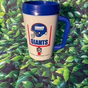 NFL Giants Blue and Cream Mug